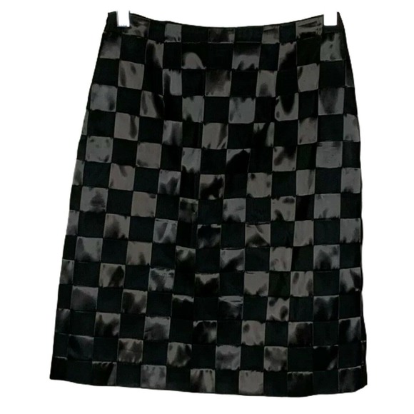 J.McLaughlin Women's Skirt Mini Elegant Ribbon Detail Black Size 2 - Picture 1 of 6